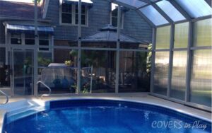 Are there standard sizes for pool enclosures?