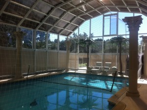 Motorized Blinds for your Pool Enclosure
