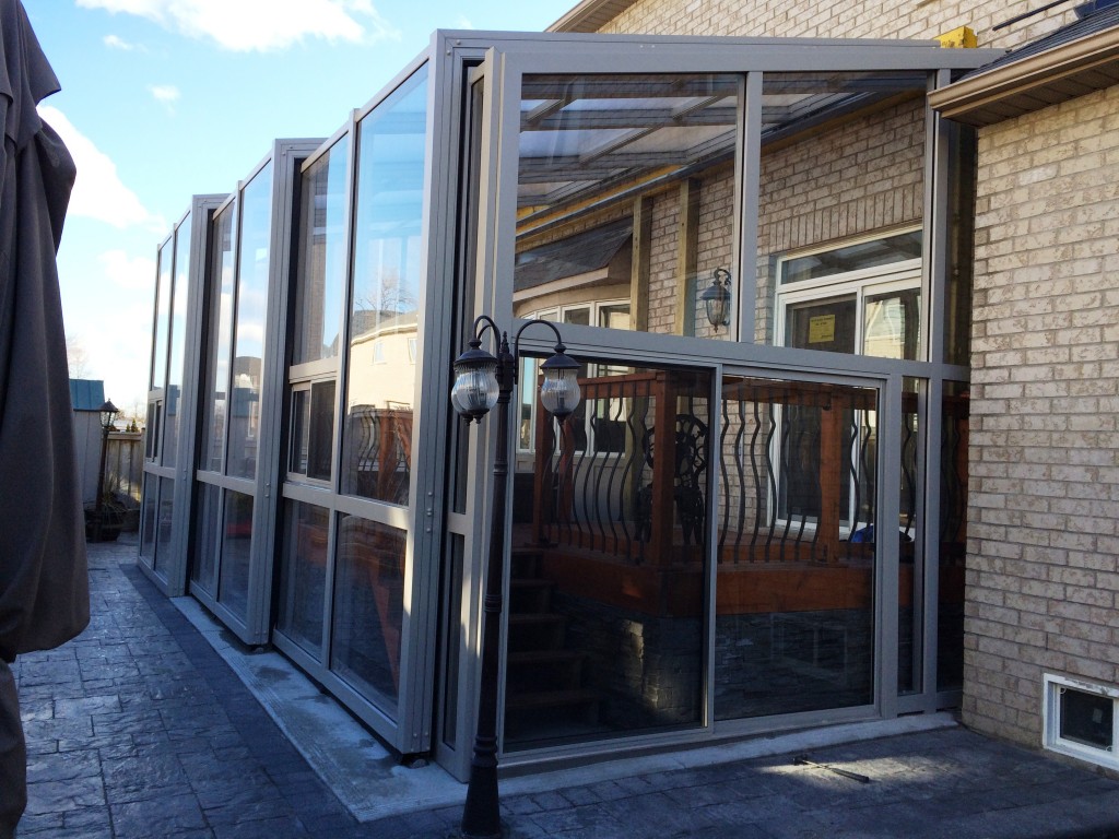 Lean To Enclosure with Style