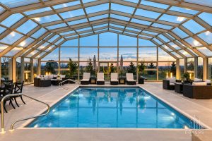 Winter Pool Enclosures: How to Swim Year-Round in Cold Climates