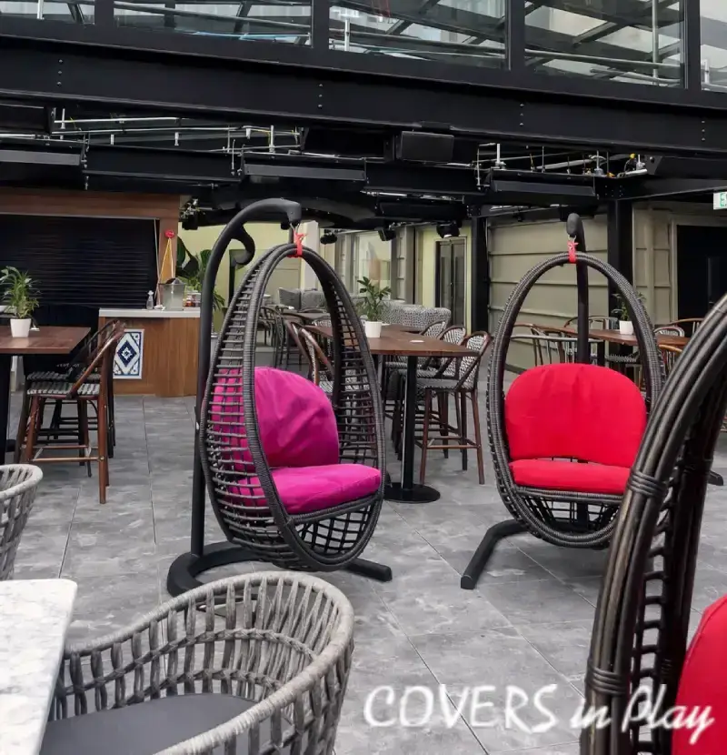 Expanding the restaurant’s seating area.