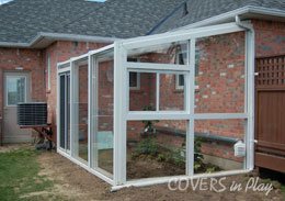 Telescopic Pool Enclosure