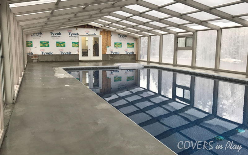 Edmonston Alberta Fixed Lean-To Pool Enclosures
