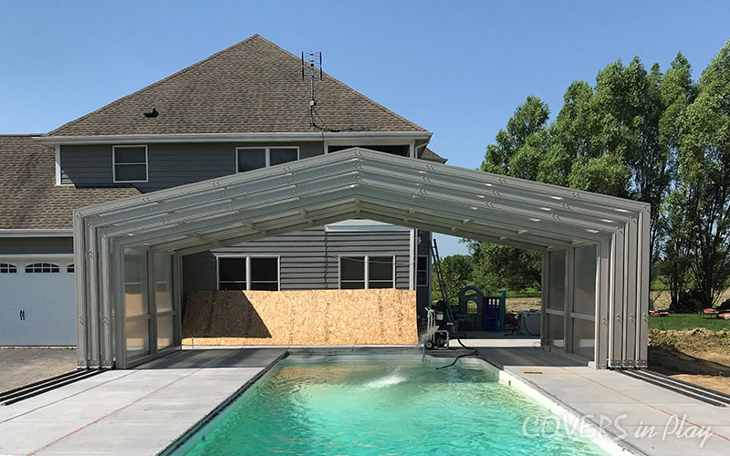 Genoa Wisconsin Indoor Outdoor Pool Enclosure9