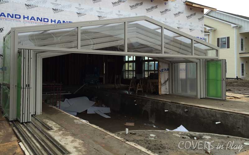 Williston North Dakota Pool Enclosure